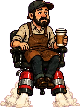 The barista pilot.